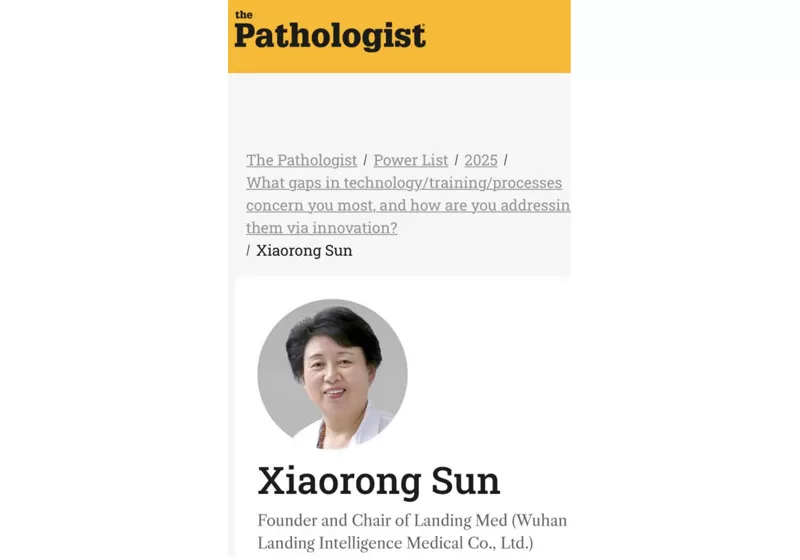 Landing Med Founder and Chair Recognized as a Global “Leading Voice” in Pathology